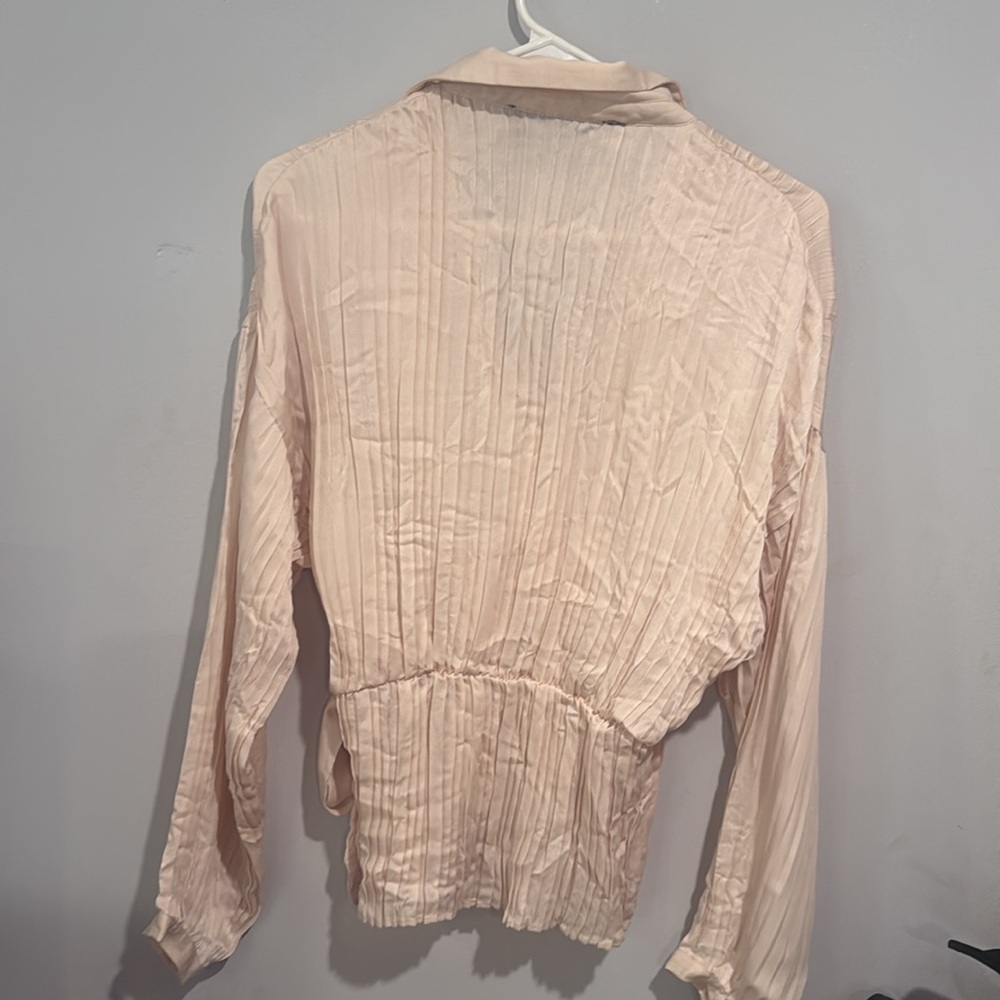 Elegant Cream Wrap Skirt by Vionnet - Picture 5 of 5